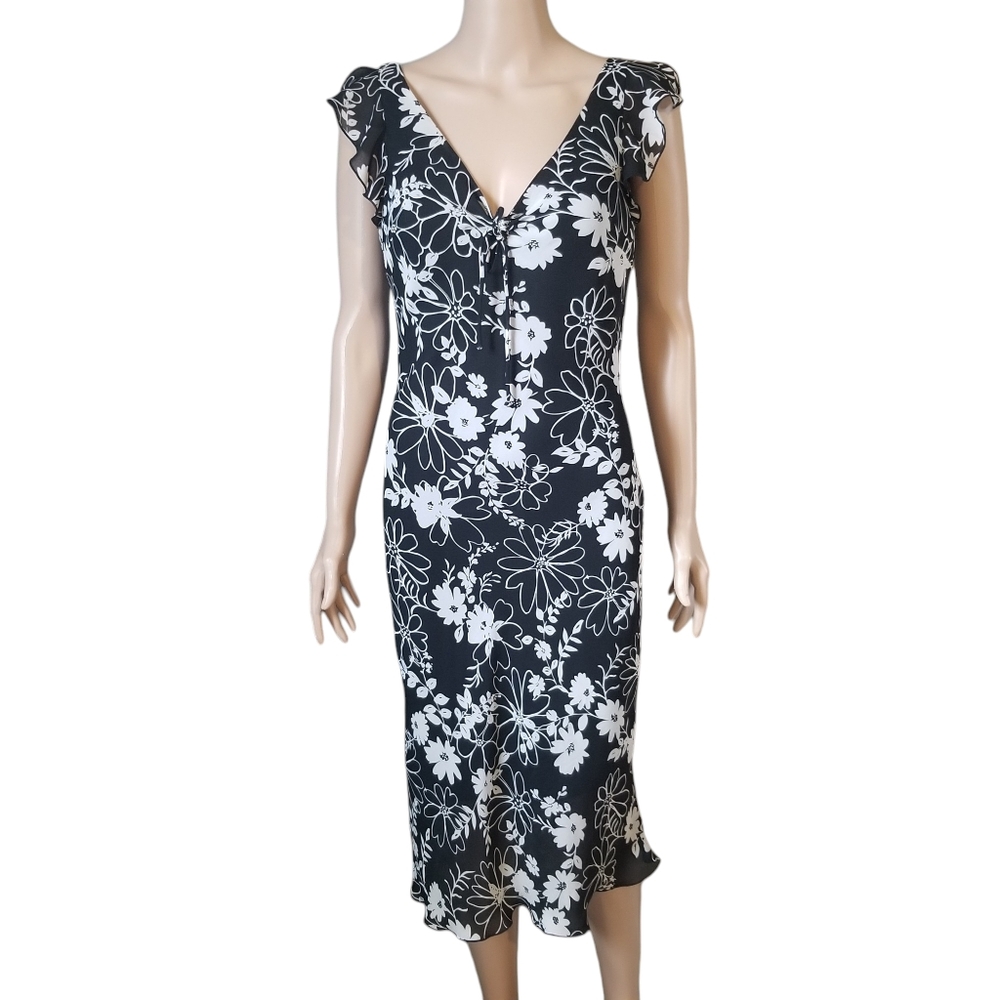 Vintage Smart Set Floral Midi Dress